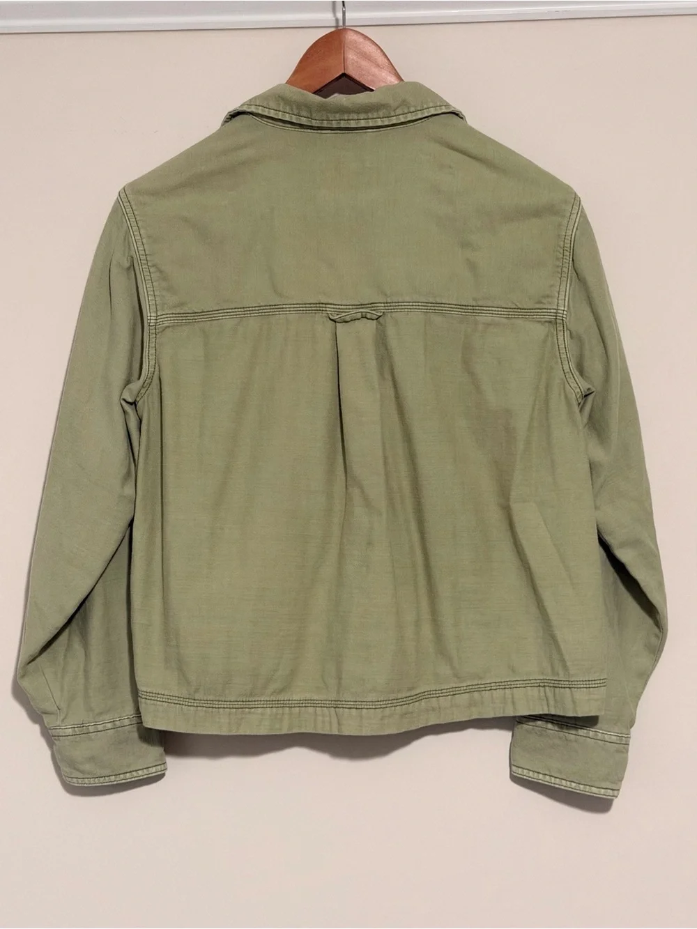 American Eagle Outfitters Olive Green Lightweight Utility Jacket